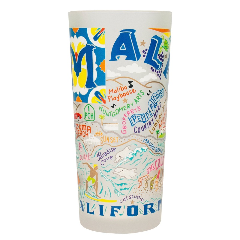 Malibu Drinking Glass