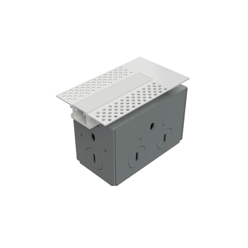 WAC LED-T-RBOX4-WT Power Feed for LED-T-RCH4 Channel