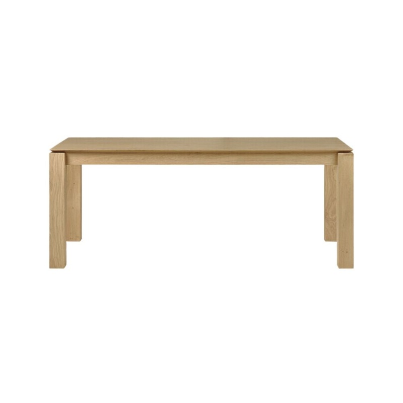 Ethnicraft Oak Slice Dining Table – Fixed