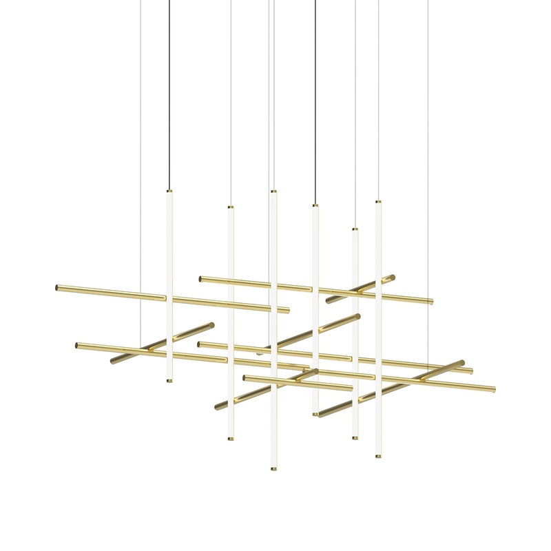 Labyrinth Intersections LED Chandelier
