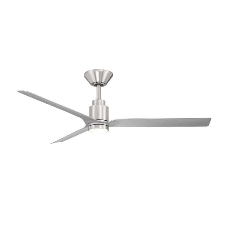 Modern Forms FR-W2502-52L Smooth 52″ Outdoor Ceiling Fan with LED Light Kit