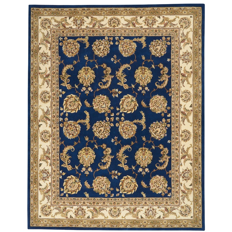 Nourison Nourison 2000 8’6″ x 11’6″ Navy Traditional Indoor Rug