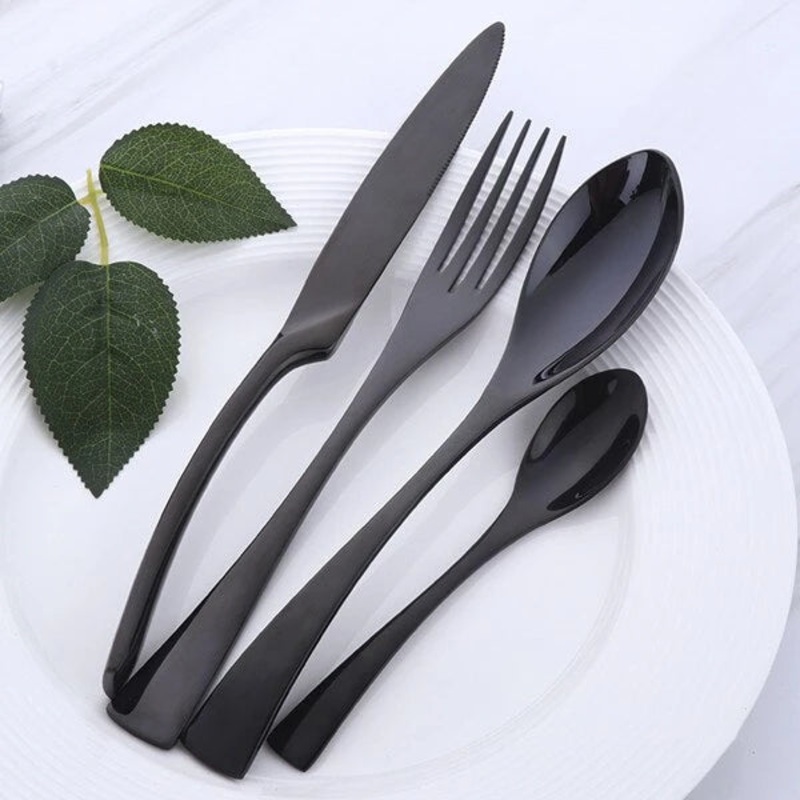 4pcs Stainless Steel Steak Knife Fork