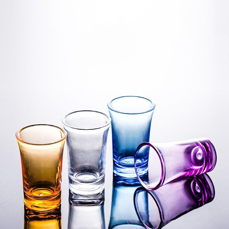 6 PCS Shot Glass – Plastic Spirits Cup