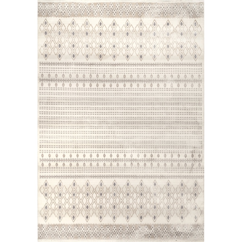 Adaline Vintage Mosaic Rug | Beige