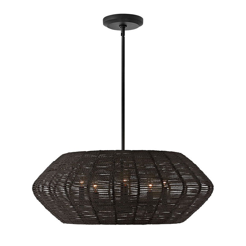 Hinkley 40384 Luca 5-lt 28″ LED Medium Convertible Drum Pendant