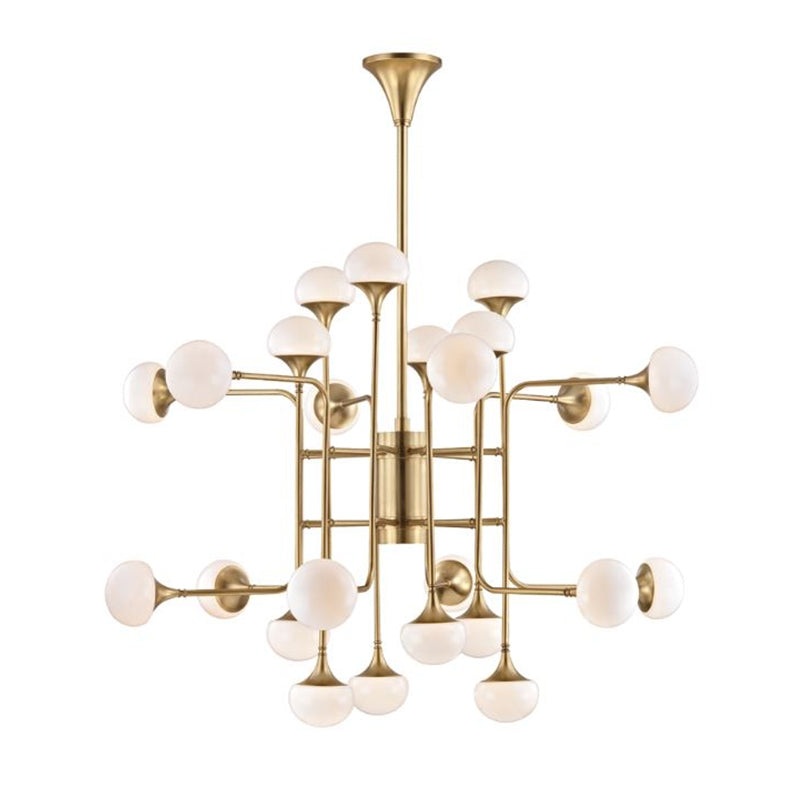 Hudson Valley 4724 Fleming 24-lt LED Chandelier