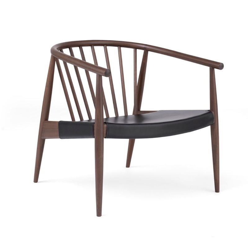 Norm Architects Reprise Lounge Chair – Hide Seat