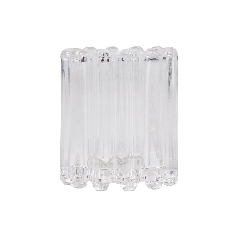 REMI REEDED VOTIVE | Clear