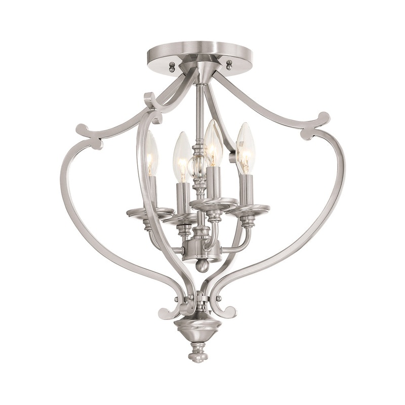 Savannah Row Convertible Semi Flush Mount Celling Light