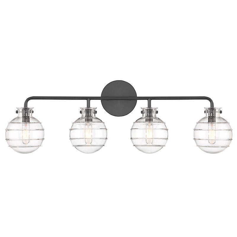 Savoy House 8-4300-4 Mason 4-lt 31″ Bathroom Vanity Light