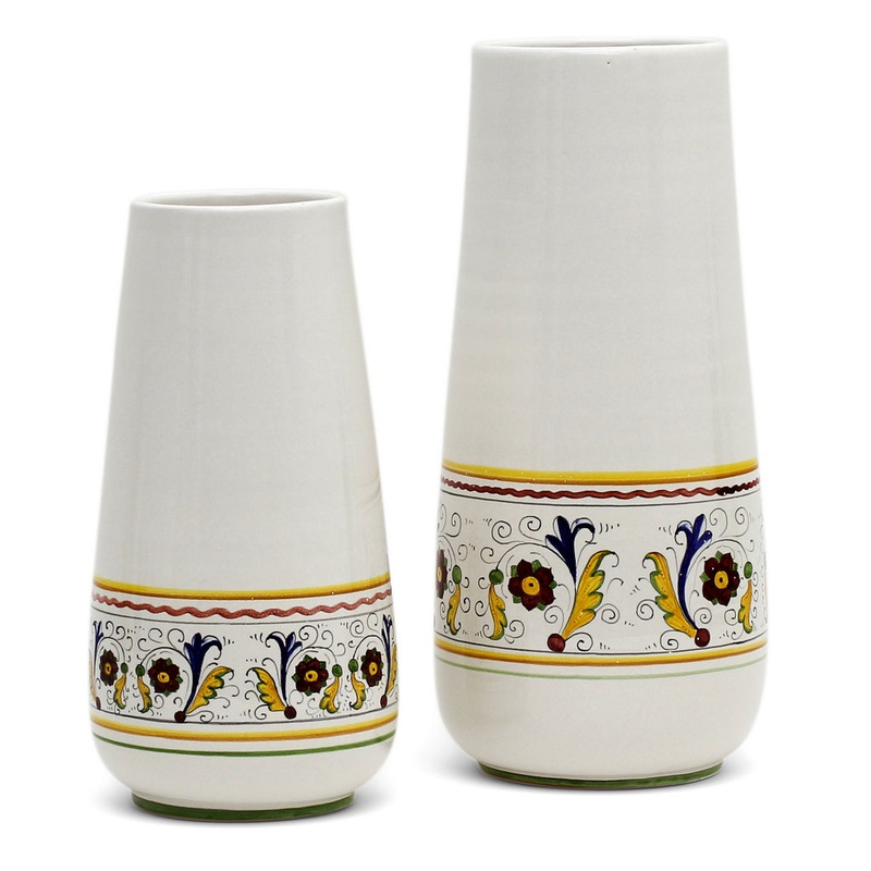 DERUTA BELLA CONICA: Bundle Large+Small Conic Vases – PERUGINO Design