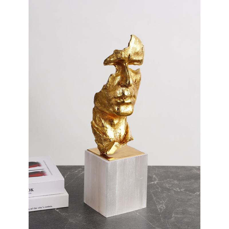 Home Decor Salon Gold Abstract Ornament