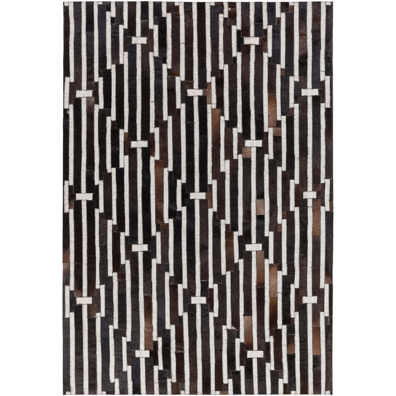 Medora 15816 Hand Crafted Leather Indoor Area Rug by Surya Rugs