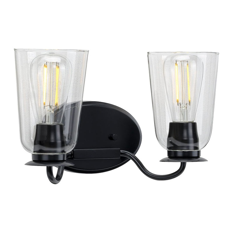 Progress P300262 Durrell 2-lt 14″ Bath Vanity Light
