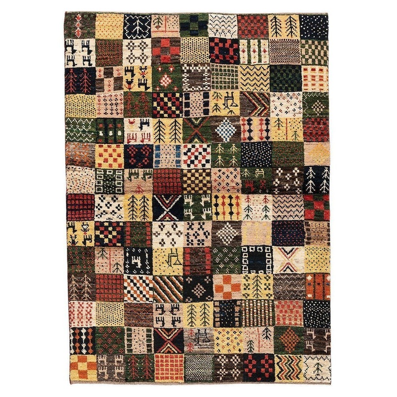 TUFENKIAN PERSIAN GABBEH NOMAD  3′ 4″ x 4′ 9″