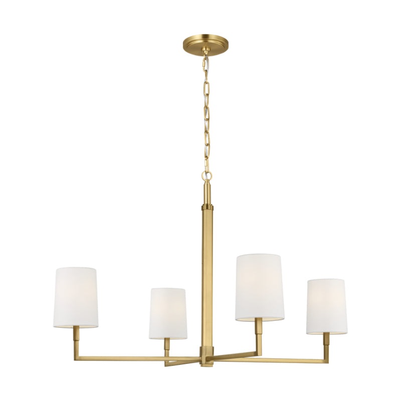 Visual Comfort TC1224 Danica 4-lt 36″ LED Large Chandelier