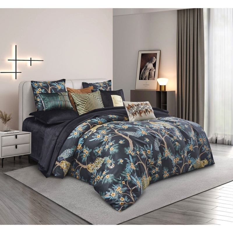 Borneo Black Jungle Duvet