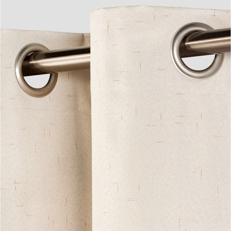 Eclipse Windsor Light-blocking Curtain Panel Cream (42×84)