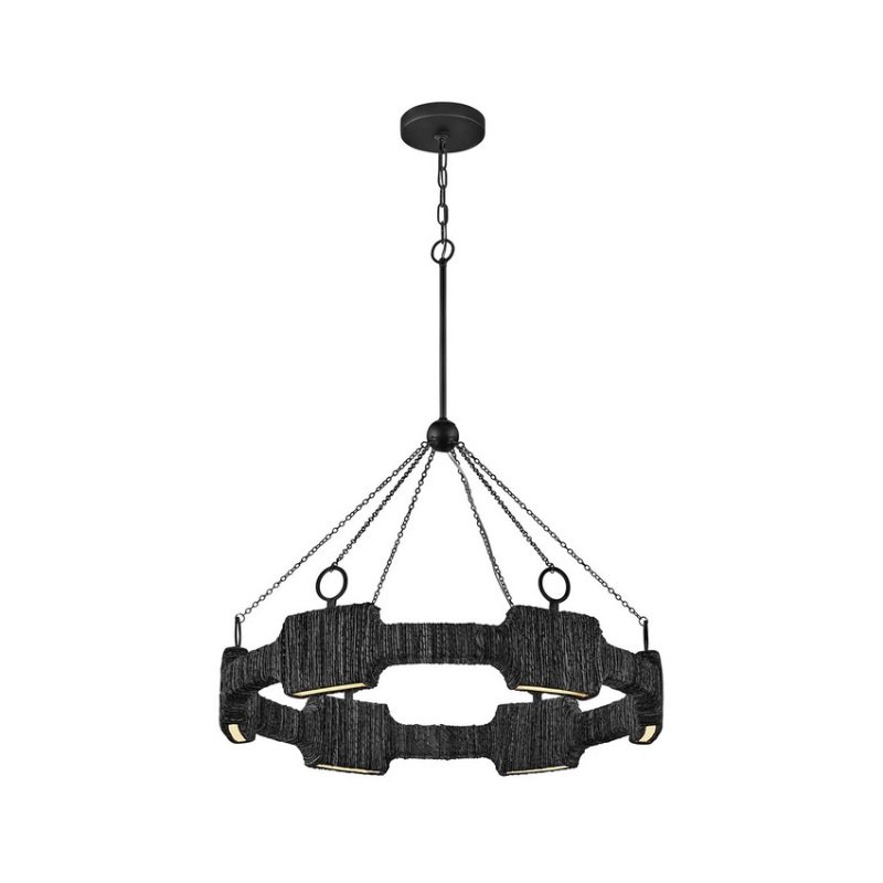 Hinkley 34106 Raffi 6-lt 30″ LED Chandelier