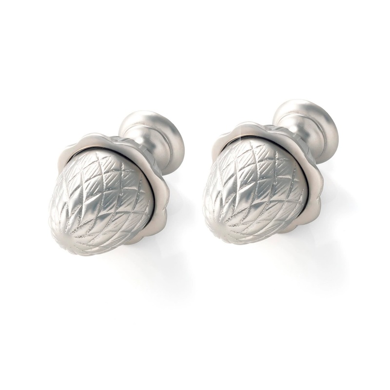 Pineapple Finials | Satin Nickel