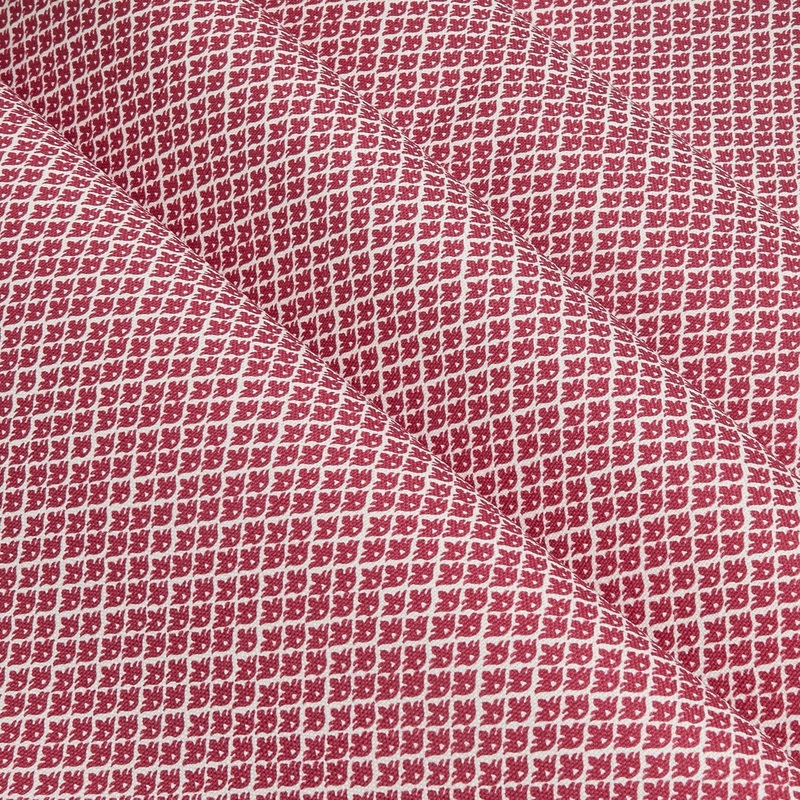 Raspberry Pink Lotus Flower Fabric