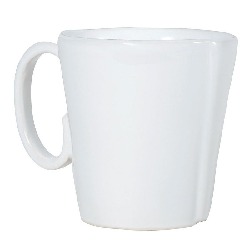 VIETRI: Lastra White Mug