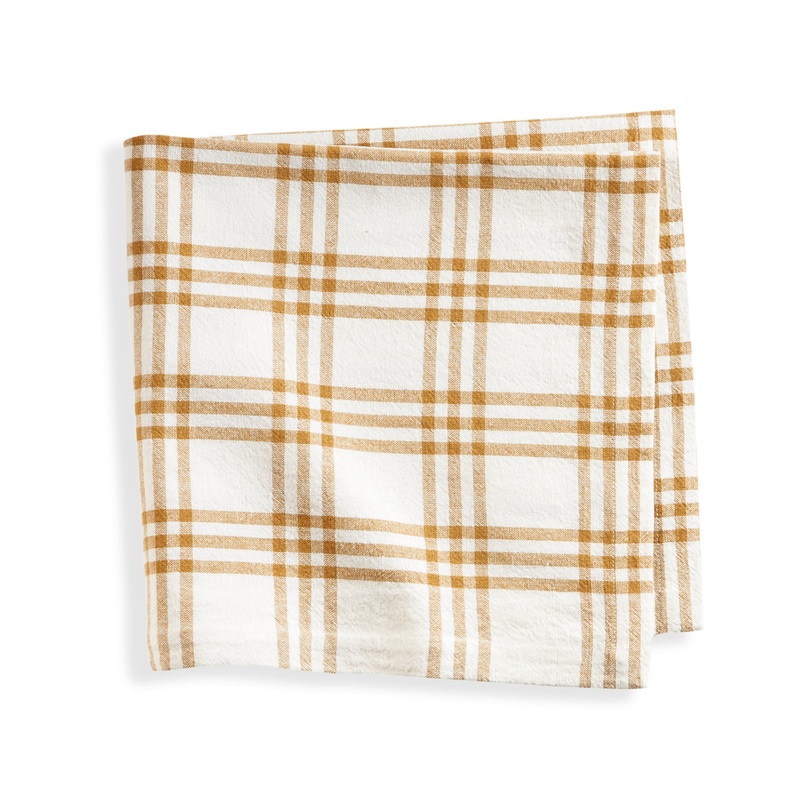 Beaumont Plaid Napkin Set of 4 | Ochre