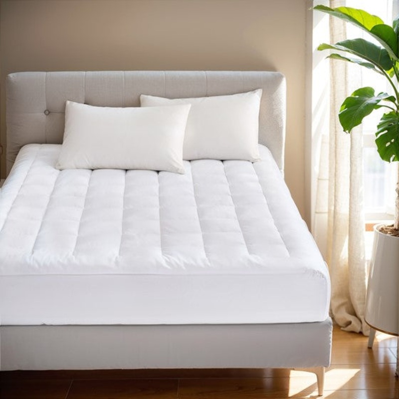 Cloud Soft Overfilled Plush Waterproof Mattress Pad