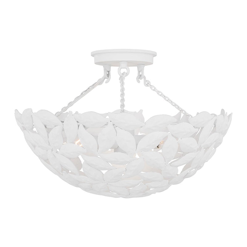 Visual Comfort AF1173 Kelan 3-lt 16″ Semi-Flush Mount