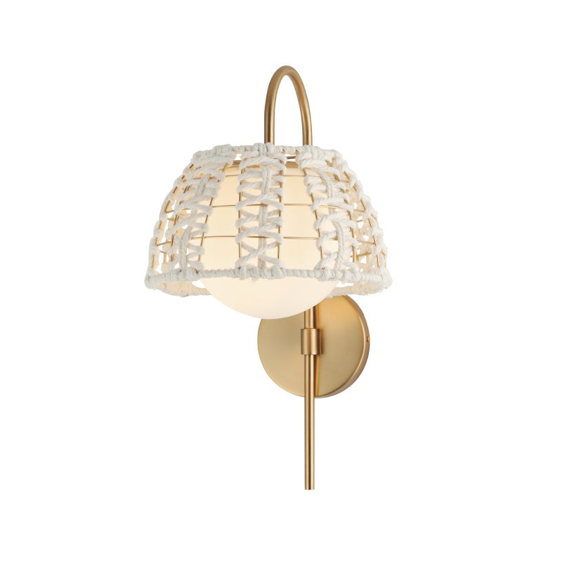 Maxim 22481 Macrame 1-lt 19″ Tall Wall Sconce