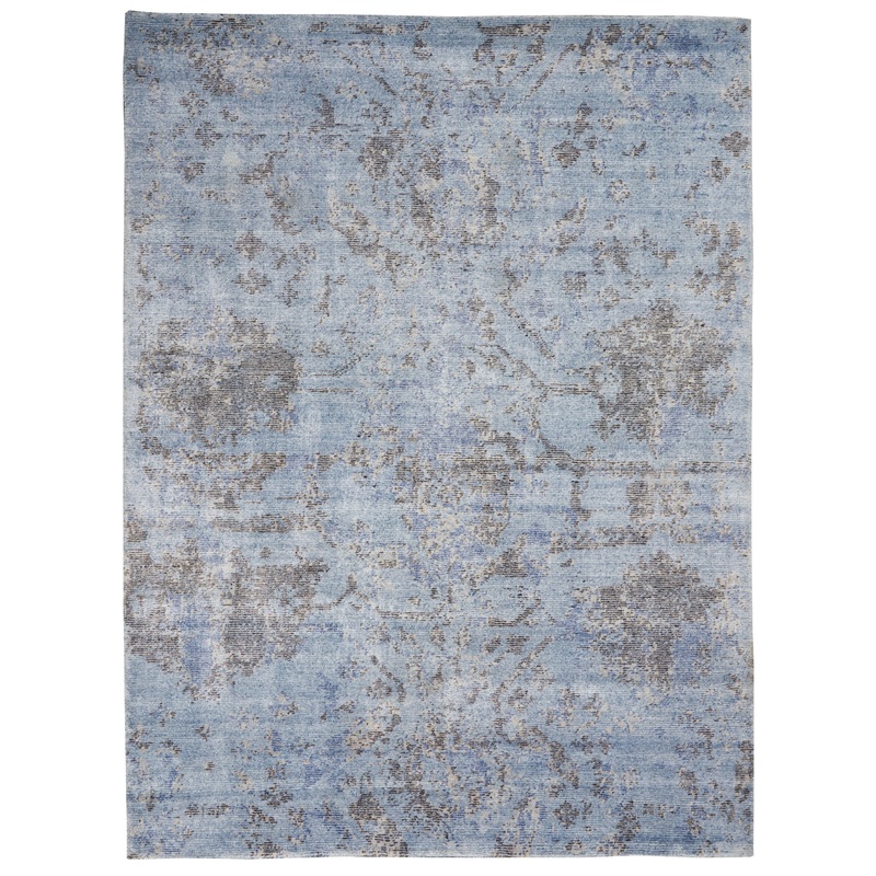 Nourison Lucent 5’6″ x 7’6″ Sky Modern Indoor Rug