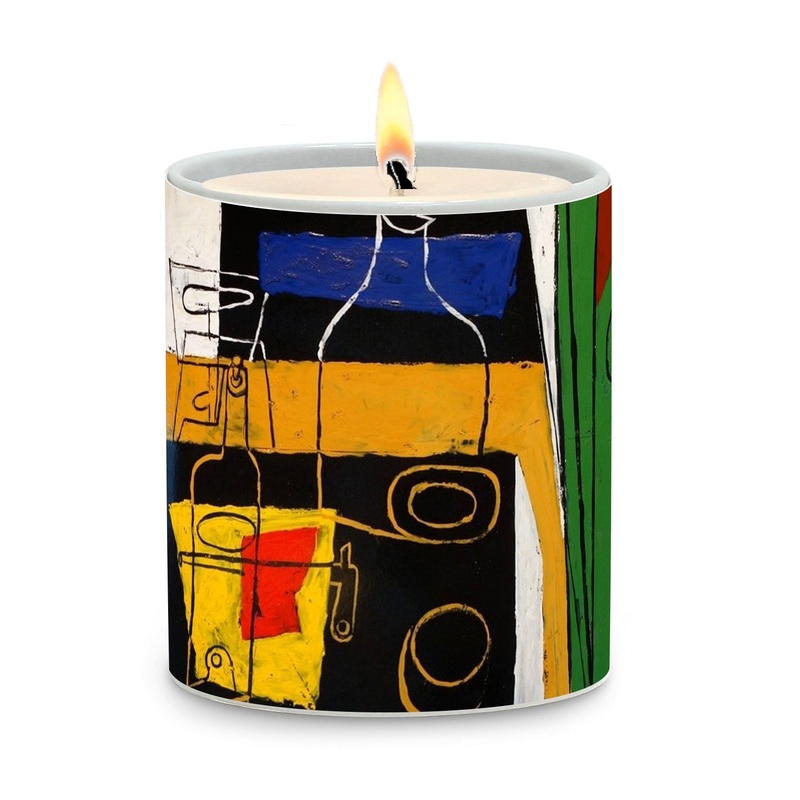 SUBLIMART: Modernism – Porcelain Soy Wax Candle (Design #PIC37)
