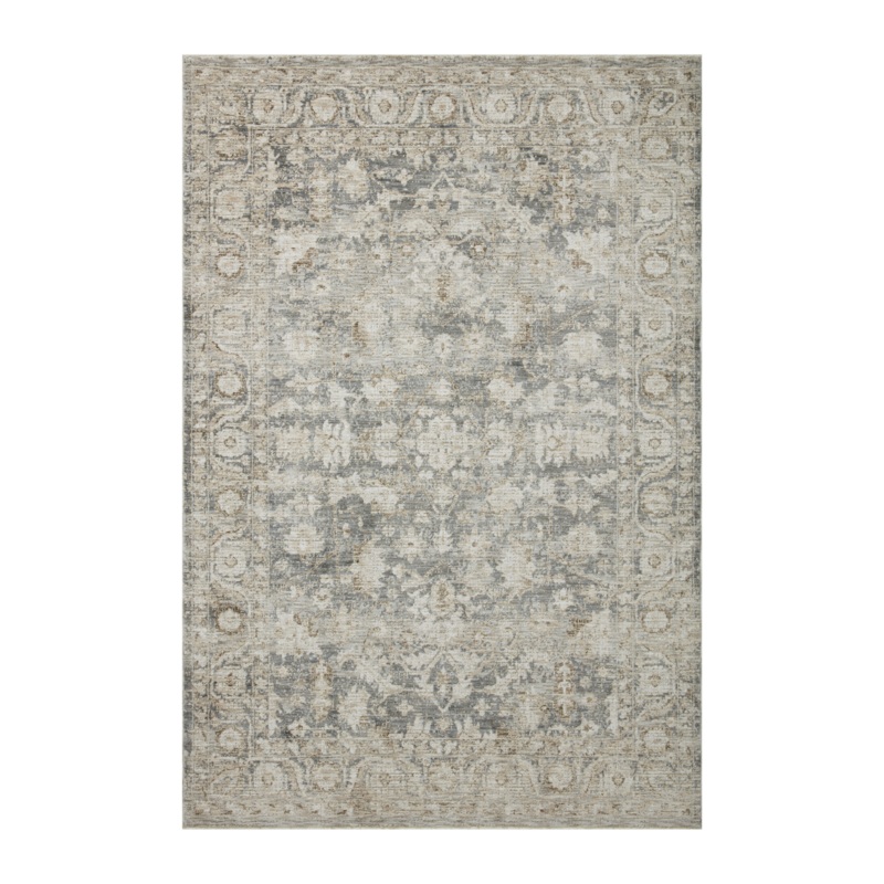 Amber Lewis x Loloi Honora Slate / Beige Rug