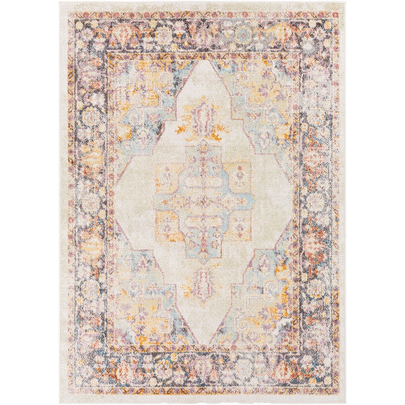 New Mexico 29143 Machine Woven Synthetic Blend Indoor Area Rug by Surya Rugs