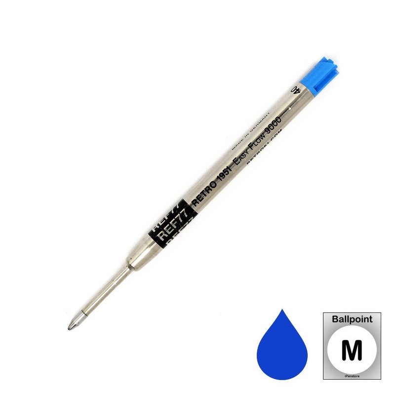 Retro 51 Tornado Easy Flow Ballpoint Refill Blue