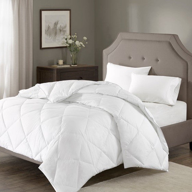 1000TC Cotton Blend Diamond Quilted Down Alternative Comforter