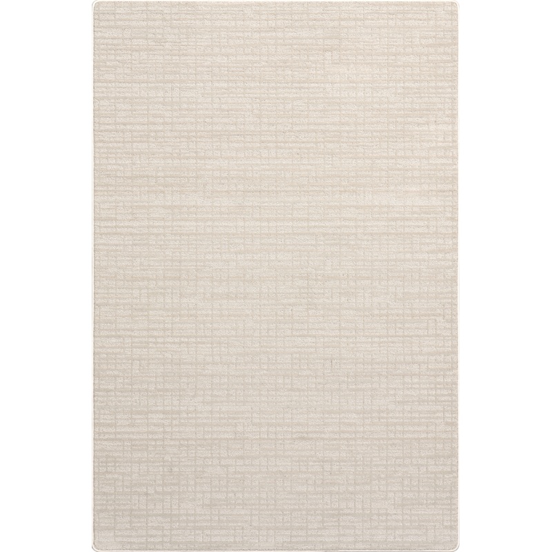 Caracara Crosshatch Custom Rug | Cream