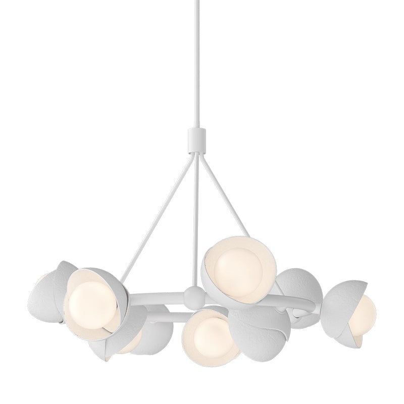 Hubbardton Forge 131068 Brooklyn 9-lt 32″ Pendant, White Accent