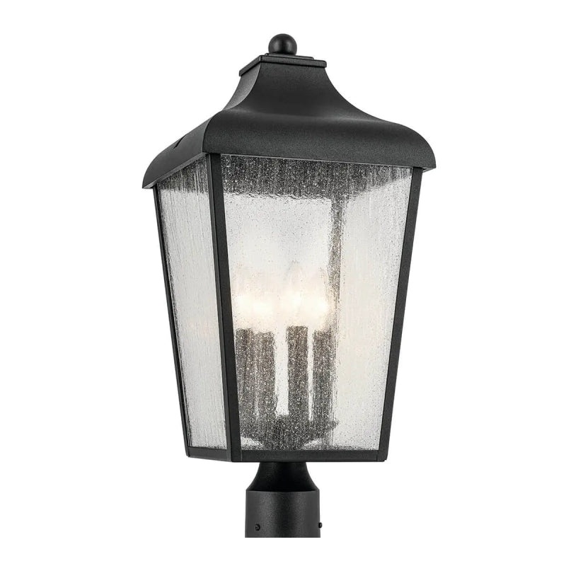 Kichler 49739 Forestdale 4-lt 22″ Tall Outdoor Post Mount