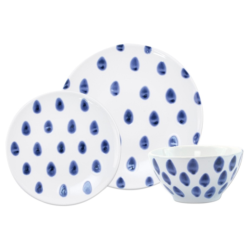 VIETRI: Santorini 3-Piece Place Setting