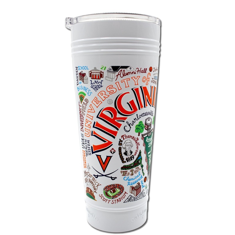 Virginia, University of Collegiate Thermal Tumbler in White – Limited Edition!