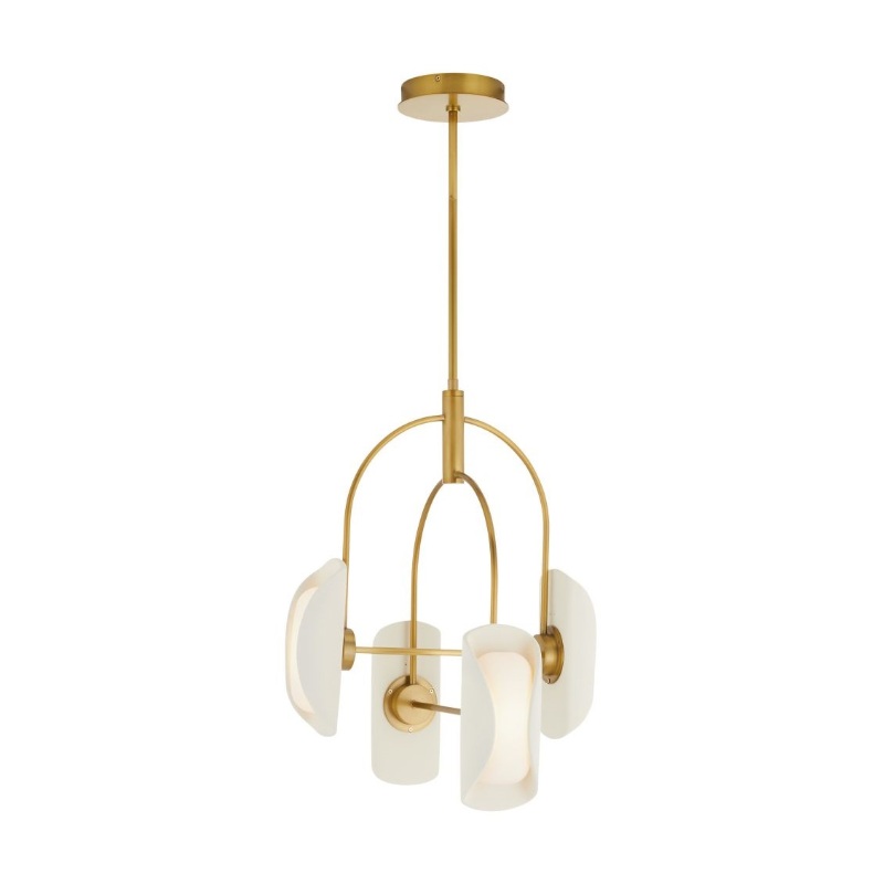 Arteriors GADSC01 Roll 4-lt 20″ LED Chandelier