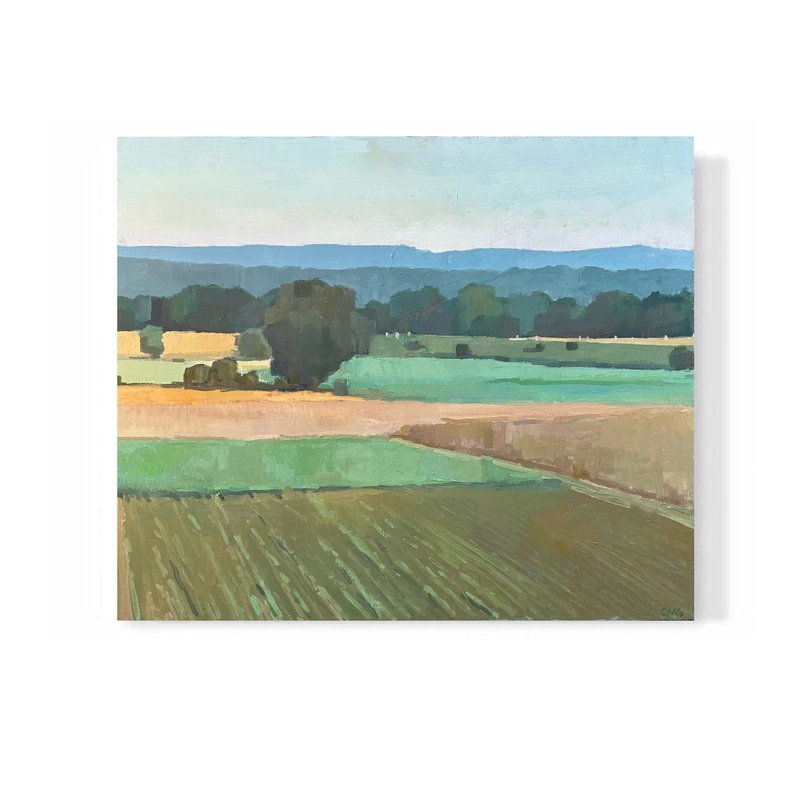 “Italian Landscape at Dusk”