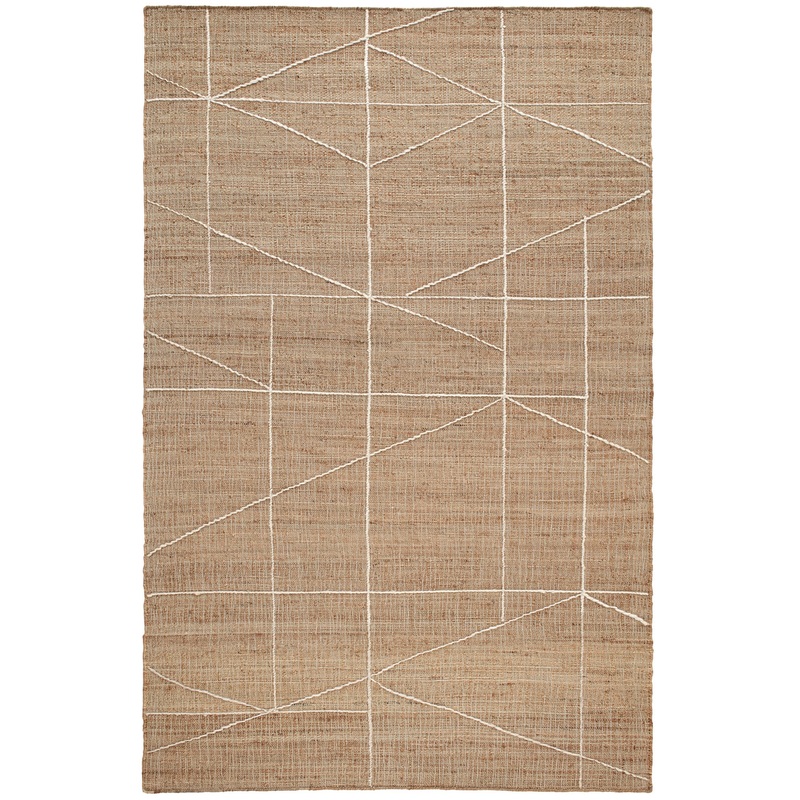 Judson Handwoven Jute Rug | Natural/Ivory