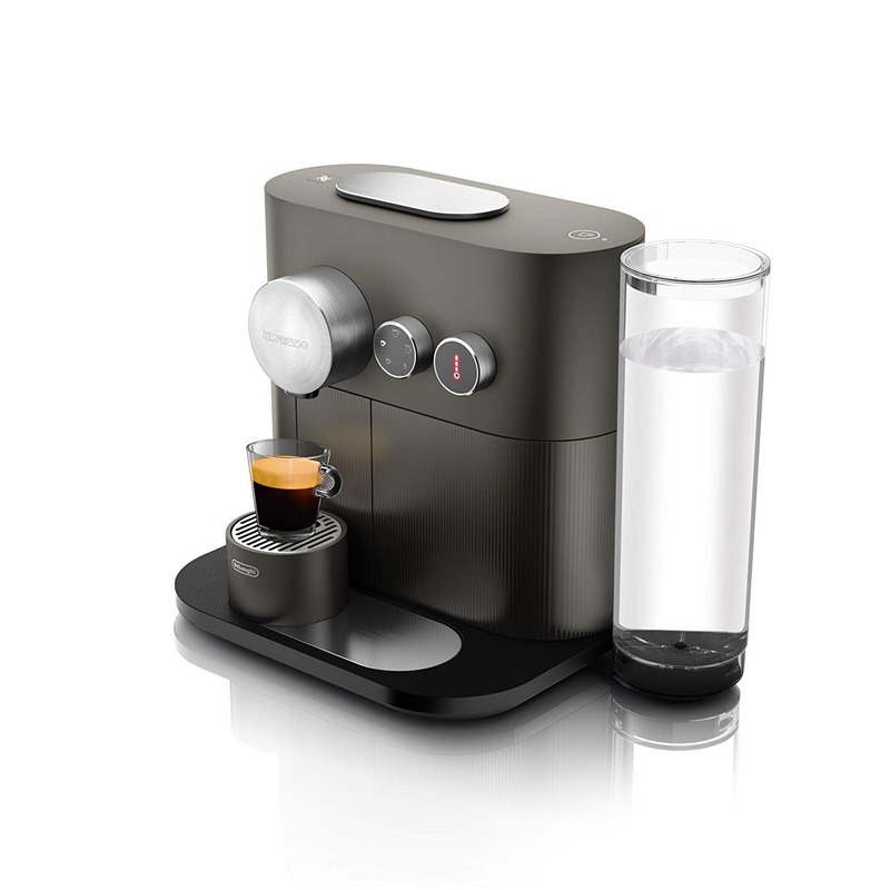 Nespresso Expert Espresso Machine by De’Longhi with Aeroccino, Anthracite Grey