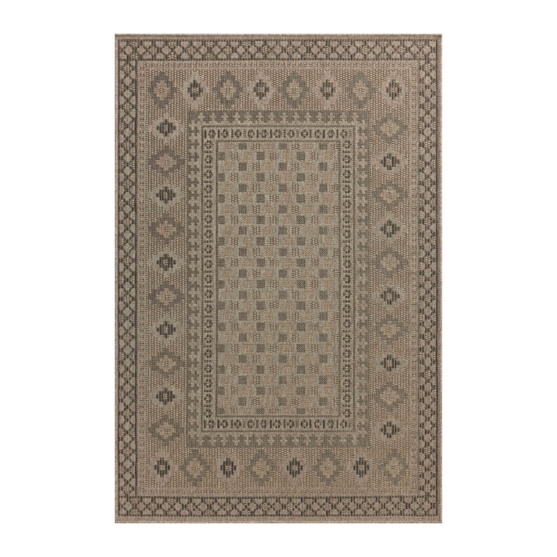 Chris Loves Julia x Loloi Providence Dove / Charcoal Rug