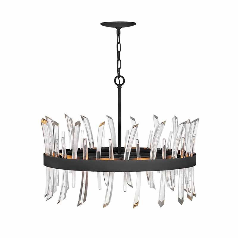 Fredrick Ramond FR30904 Revel 8-lt 28″ LED Chandelier