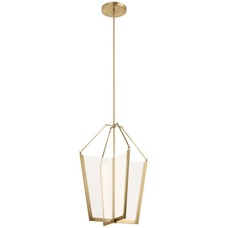 Kichler 52292 Calters 1-lt 21″ LED Foyer Pendant
