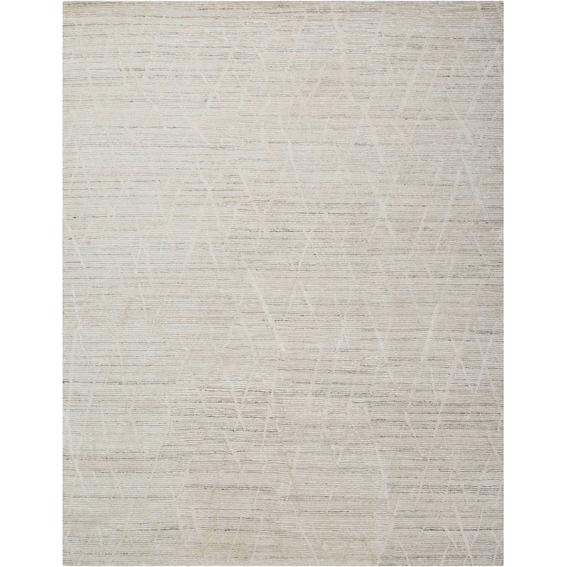 Nourison Ocean 8’6″ x 11’6″ Pearl Modern Indoor Rug
